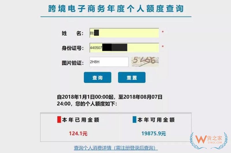 跨境電商個人額度查詢？查查你的跨境電商個人額度用了多少！貨之家